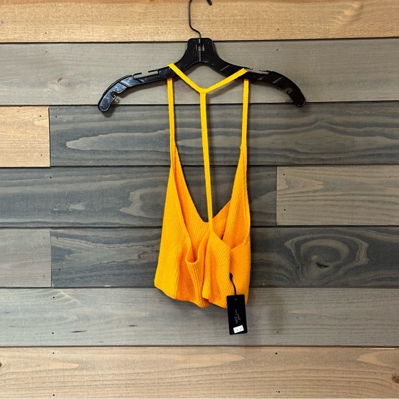 NWT RAG & BONE Soleil Stretch Ribbed Bra Top reg $150 size large - Picture 12 of 12